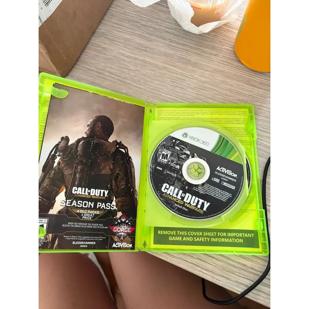 Call of Duty Advanced Warfare Day Zero Edition Xbox 360 Complete CIB 2 Discs